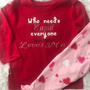 Who Needs Cupid Everyone Loves Me Graphic Shirt
